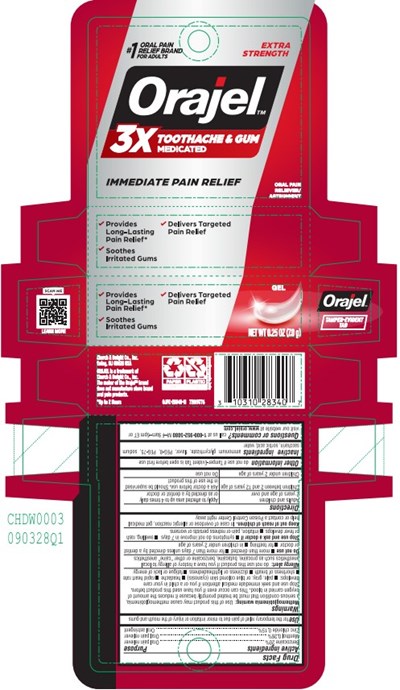 Orajel 3x Gel   28340